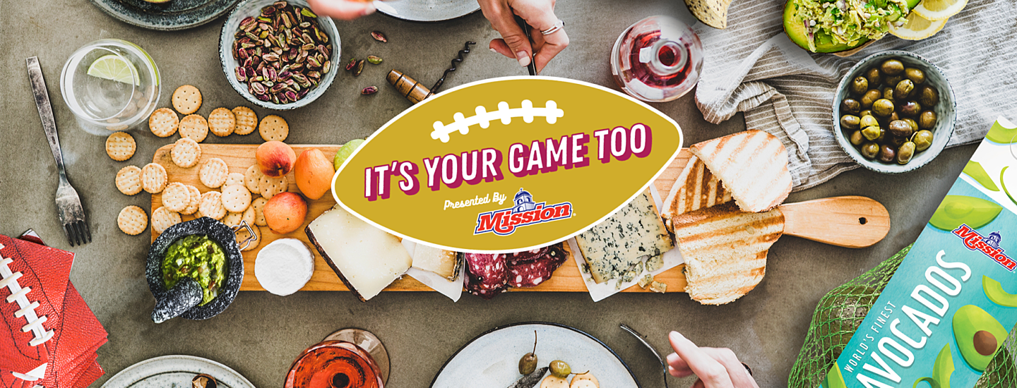 Mission Launches “It’s Your Game Too” Social Media Campaign to Unite Food and Football Fans Alike